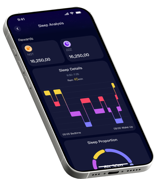 GoSleepPro 睡眠分析界面